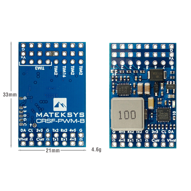 Matek CRSF PWM dönüştürücü CRS - Tbs Fpv Crossfire incelemesi ve fiyatı